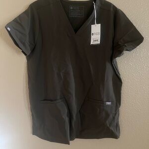 Figs women’s  Dark Green Scrub Top